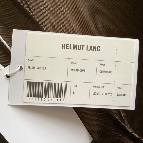 Helmut Lang Fluid Liquid Jersey Long Pants Brown SZ L - Picture 13 of 16